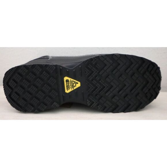 Shoes for Crews x Ace Men's Sz 9.5M Black Piston Mid - Aluminum Toe Work Boots - Picture 9 of 14